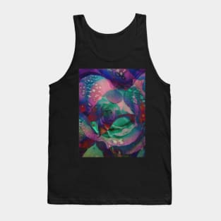 Rose and Foxglove Tank Top